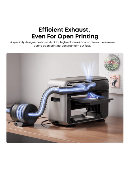 Kit de ventilador de extraccion eufyMake para impresora UV E1 Plotteralia