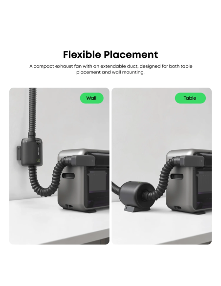 Kit Extractor de Aire eufyMake para Impresora UV E1 | Plotteralia