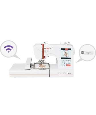 Máquina de Bordar PooLin EOC05 | Bordado Wi-Fi y USB | Plotteralia