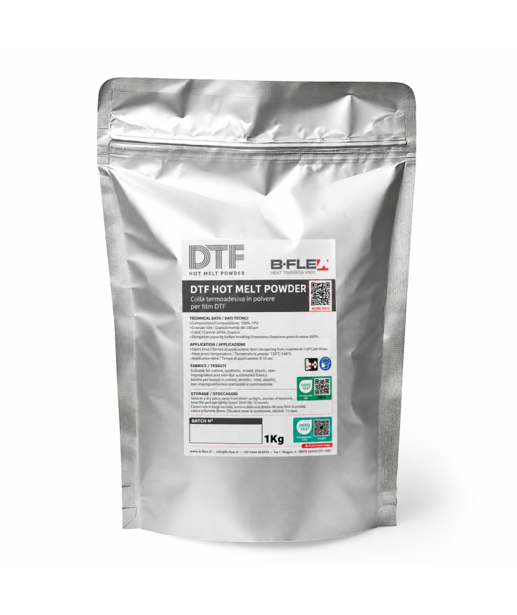 Polvo DTF Adhesivo Hot Melt (1 kg) | B-Flex | Plotteralia