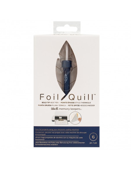 PREVENTA-Foil Quill Bold Tip We R Memory Keepers + Rollo Foil VINTEX