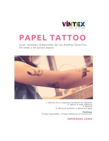 Papel tattoo VINTEX