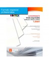 Vinilo Adhesivo Imprimible Blanco Mate Ultra-Permanente (formato profesional)