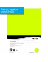 Pack 250 hojas  Papel Adhesivo Imprimible Amarillo Flúor (formato profesional)