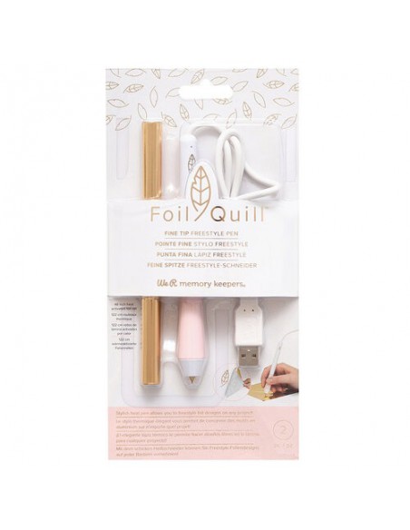 Foil Quill Freestyle Fine Tip We R Memory Keepers + rollo foil VINTEX