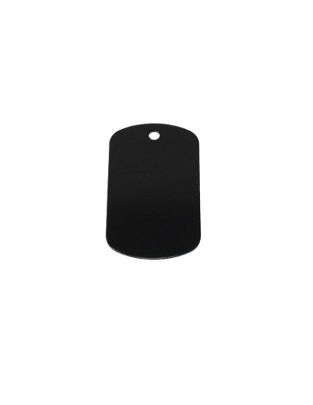 Chapa identificativa para grabar tamaño grande (x10)