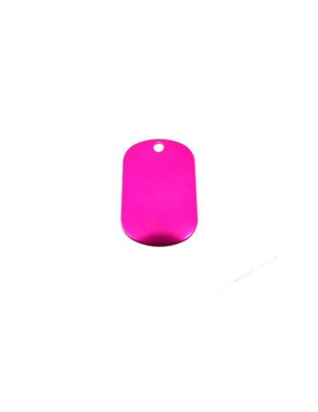 Chapa identificativa para grabar tamaño pequeño (x10)