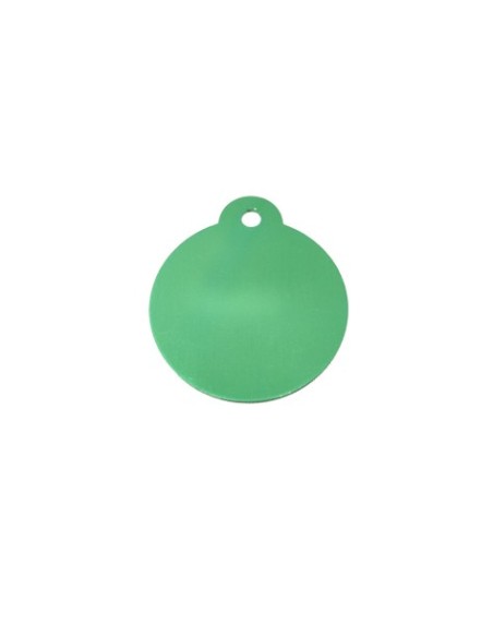 Chapa identificativa para grabar forma de bola (x10)