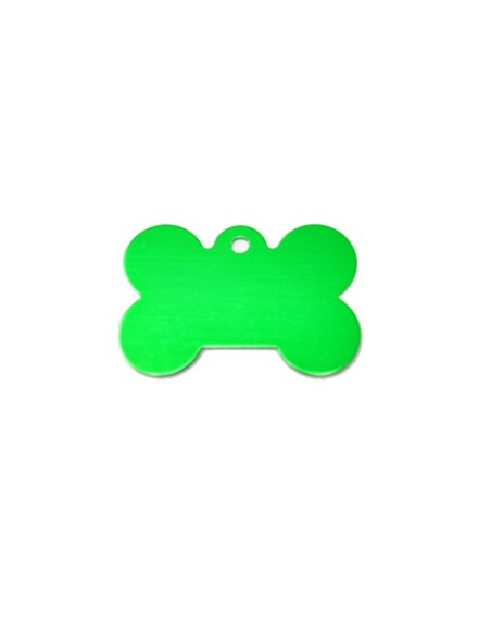 Chapa identificativa en forma de hueso (x10)