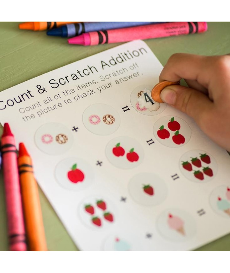 Hojas Adhesivas de Rasca Imprimibles