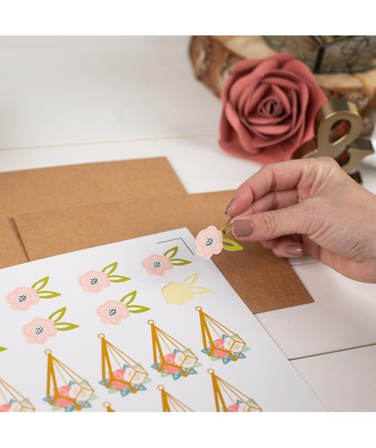 Etiquetas papel Blanco imprimibles