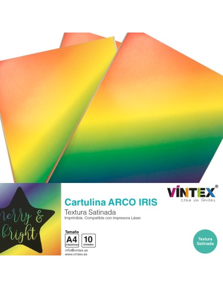 Cartulina Metallic Mirror