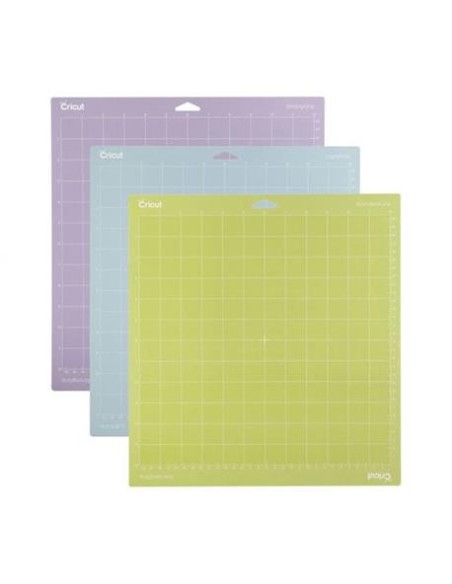 Set surtido con 3 mantas de corte 12x12 Cricut