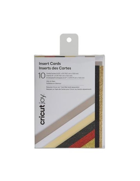 Insert Cards Glitz & Glam 4.25x5.5" Cricut