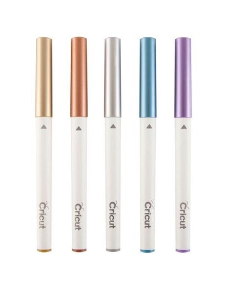 Set de 5 Bolígrafos Metallic 1.0mm