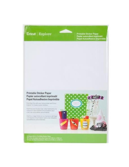 Papel autoadhesivo imprimible Cricut