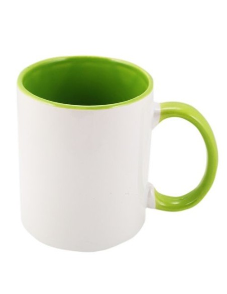 Tazas Sublimación Calidad AAA interior color 12 unidades