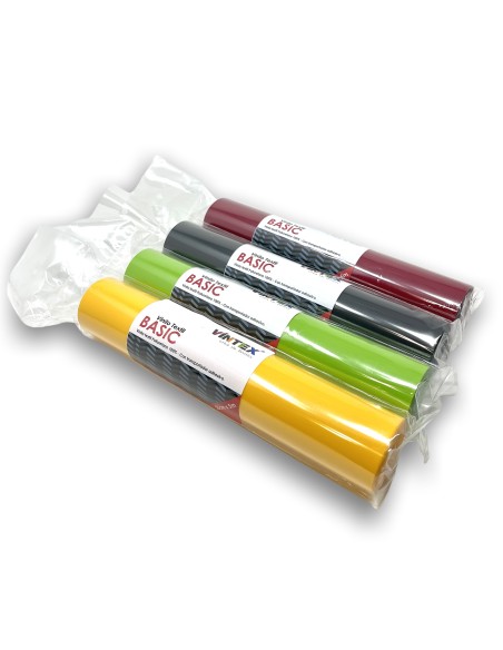 Vinilo textil basic 5m x 25cm ancho LIQUIDACIÓN