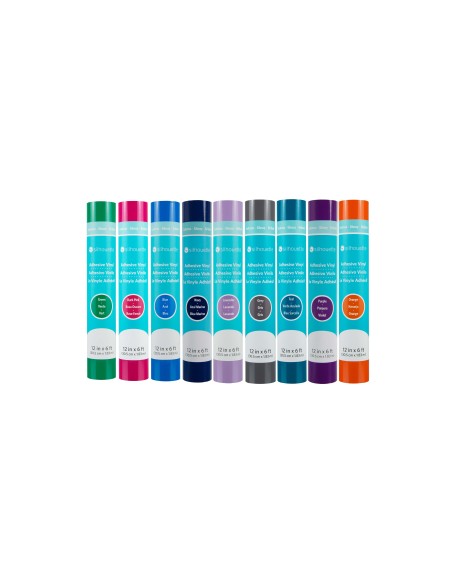 VINILO ADHESIVO BRILLO PERMANENTE SILHOUETTE 12"