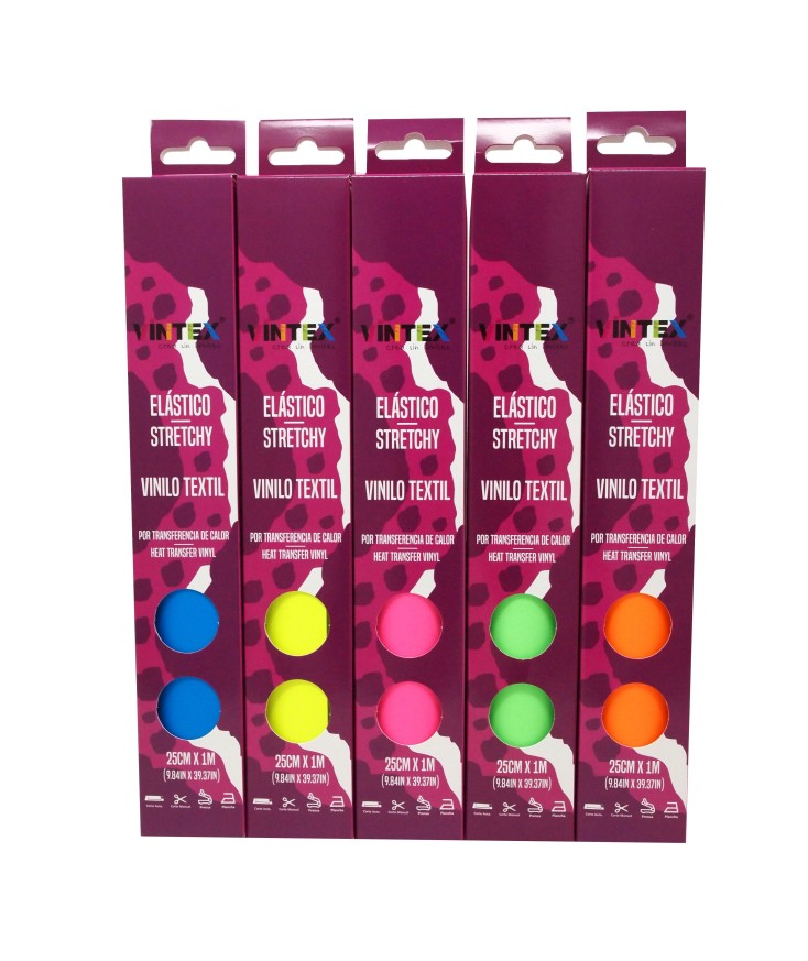 Vinilo Textil Elástico Sport Vintex (25cm x1m)