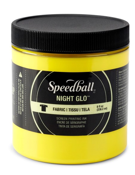 Tintas con brillo en la oscuridad para serigrafía Speedball®