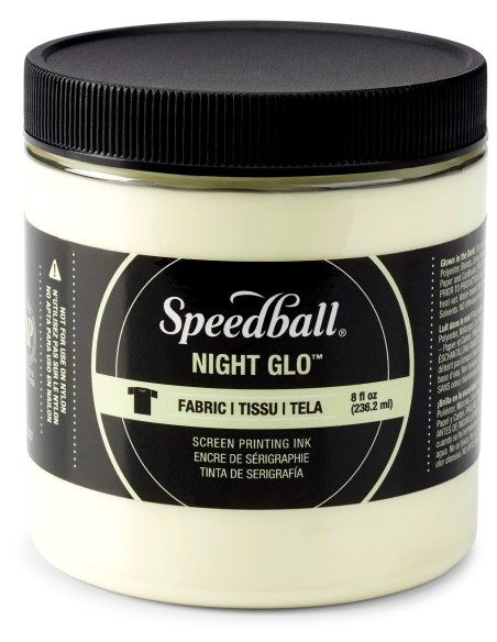 Tintas con brillo en la oscuridad para serigrafía Speedball®