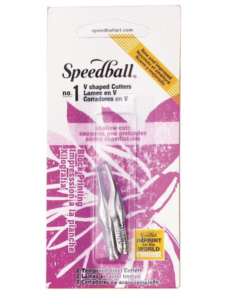 Set de 2 puntas de cútter para linóleo Speedball®