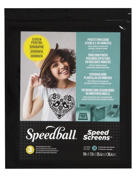 Kit 3 Hojas serigrafía rápida Speedball®