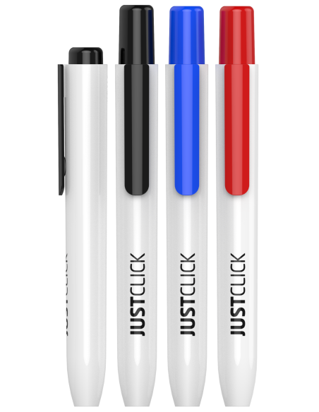 Rotuladores Just Click para pizarra blanca M Morris