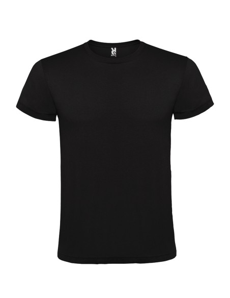 Camiseta de algodón Negra Hombre Vintex
