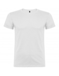 Camiseta de algodón Blanca...