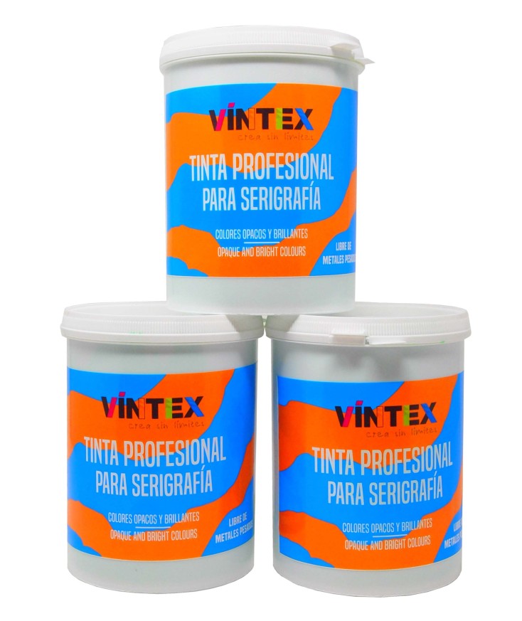 Tinta Profesional para Serigrafía 1Kg Vintex