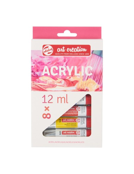 Estuches de acrílicos 12ml Talens
