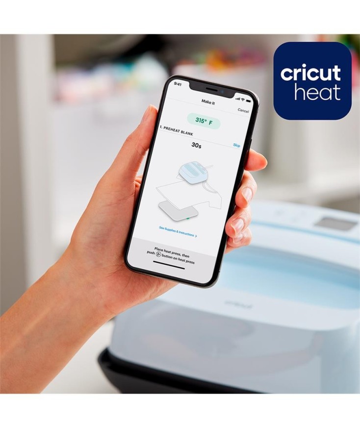 Easy Press 3 Bluetooth 9"x9" (20.5x20.5cm) Cricut