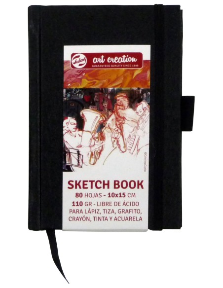 Cuadernos de bocetos hojas 110 g/m² Talens