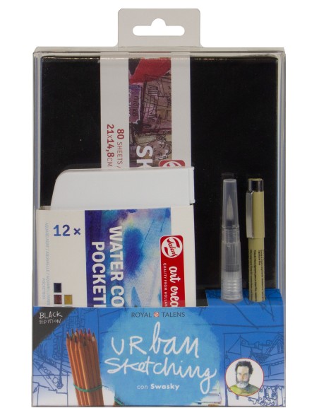 Set Urban para bocetos Talens