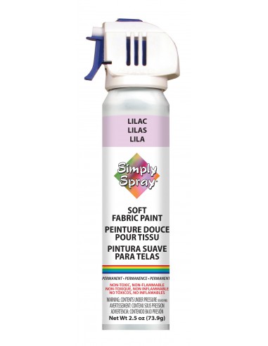 Simply Spray Soft Fabric Paint Lilac...