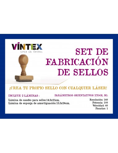 Set de fabricación de sellos Vintex