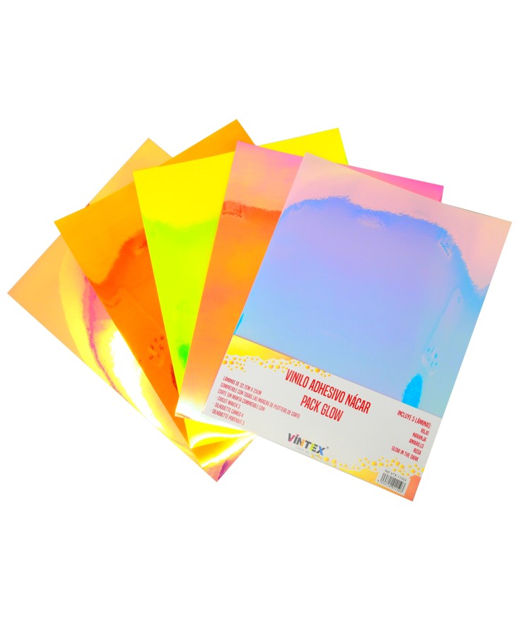 Packs Adhesivos Nácar Vintex