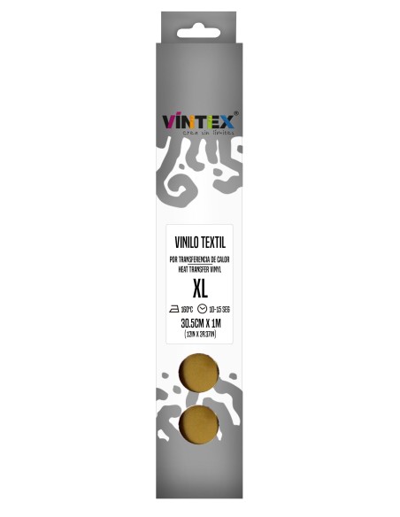 Vinilo textil XL 30,5cm x 1m Vintex