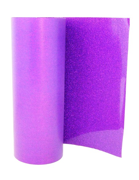 Bobina Vinilo Textil Glitter Silhouette 9 Metros