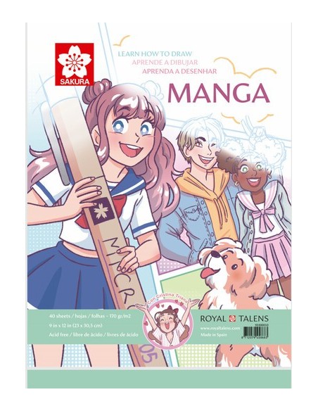 Aprende a dibujar Manga Sakura