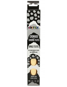 Vinilo textil Cromado...