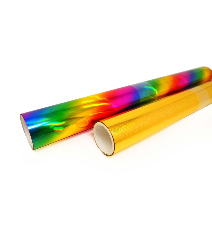 Foil Metalizado para Papel y Tejido 30cm x 5m Vintex