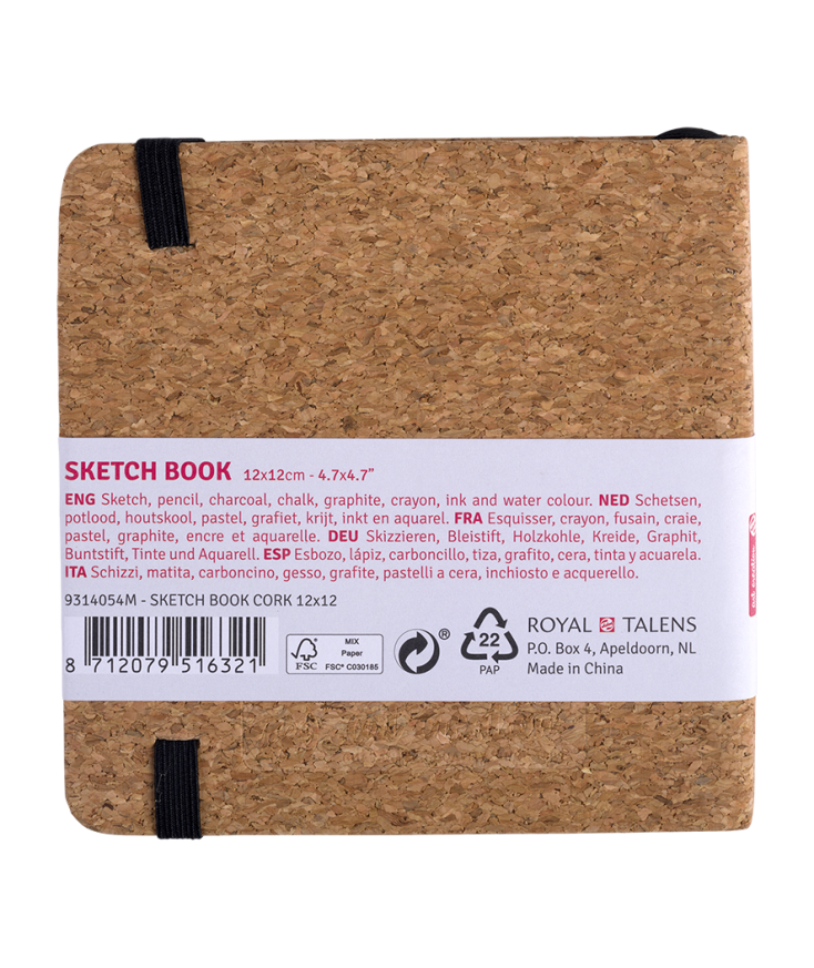 CUADERNOS DE BOCETOS HOJAS CORCHO