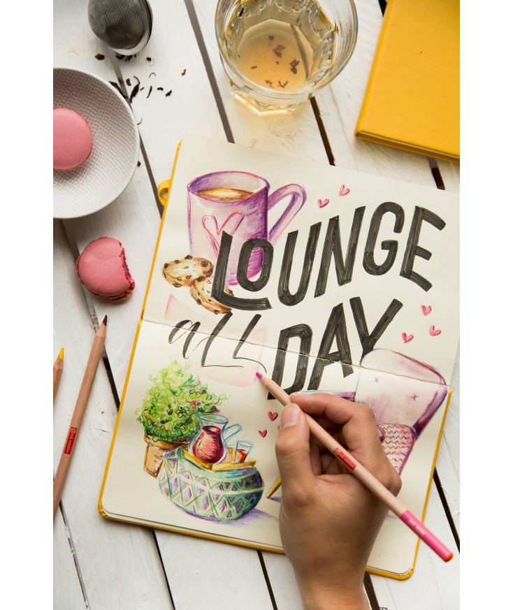 CUADERNOS DE BOCETOS AMARILLO