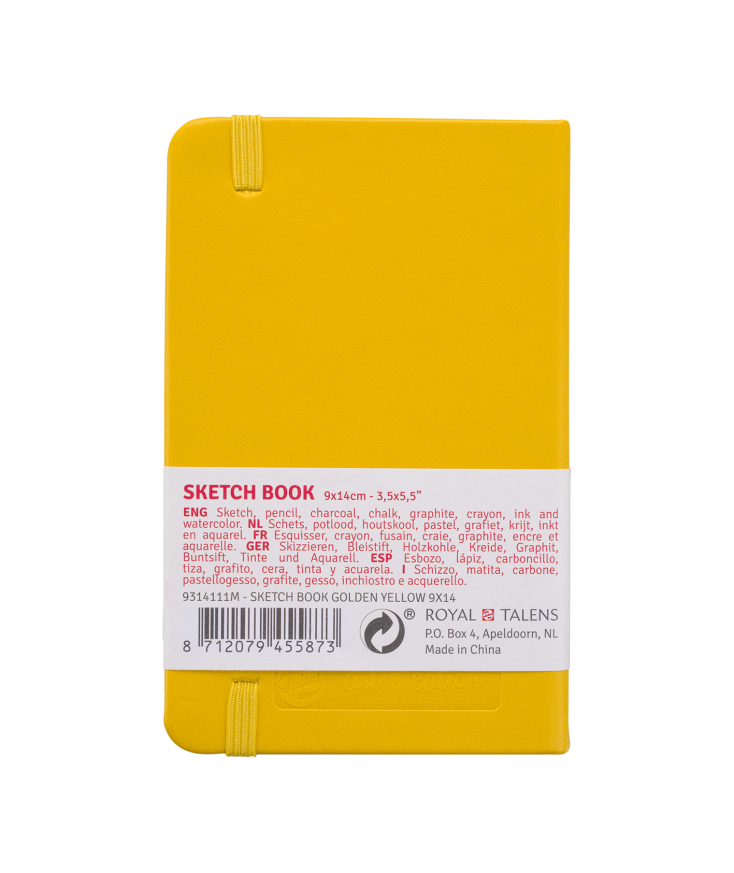 CUADERNOS DE BOCETOS AMARILLO