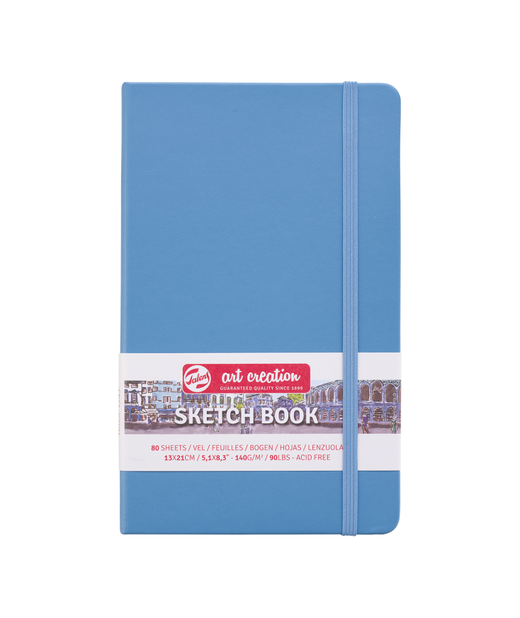 CUADERNOS DE BOCETOS HOJAS AZUL CLARO