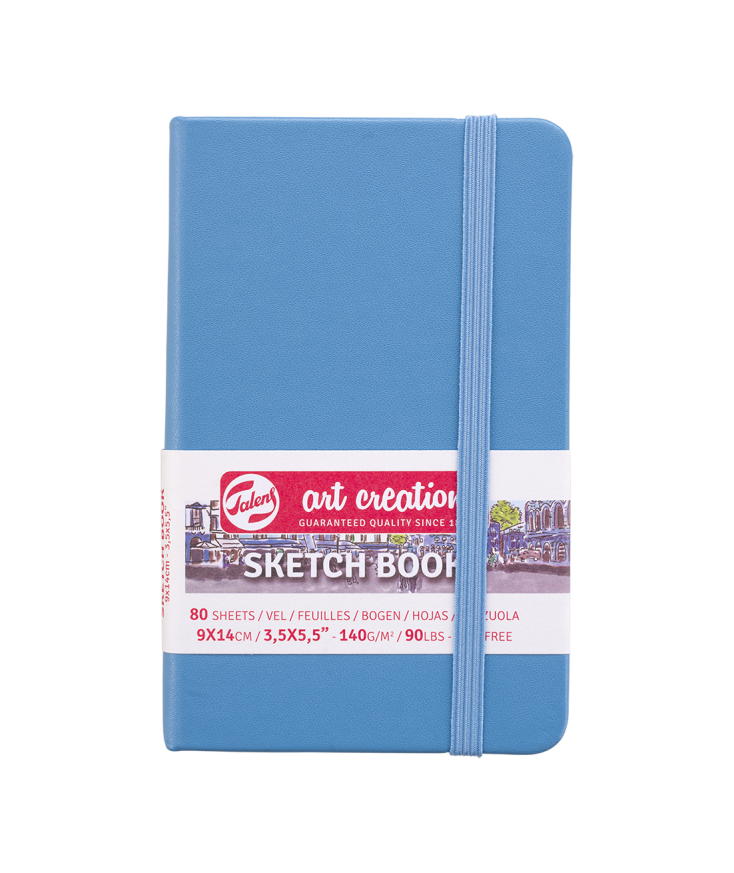CUADERNOS DE BOCETOS HOJAS AZUL CLARO
