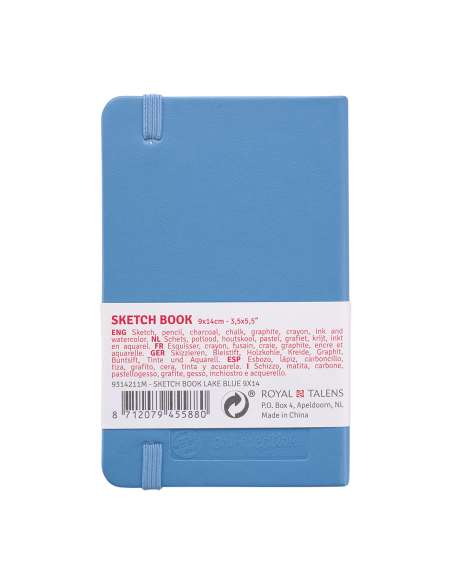 CUADERNOS DE BOCETOS HOJAS AZUL CLARO